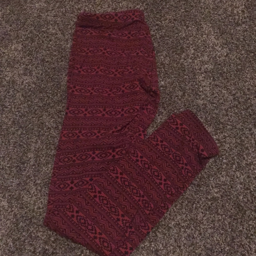 Patterned leggings